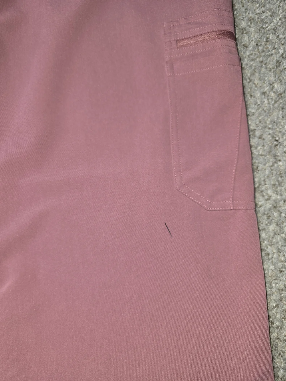 FIG's Men's Mauve Pink Cargo Scrub Pants Size XXL Tall